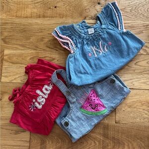 Isla Monogrammed Clothing